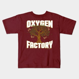 Oxygen Factory Conserve The Environment Kids T-Shirt